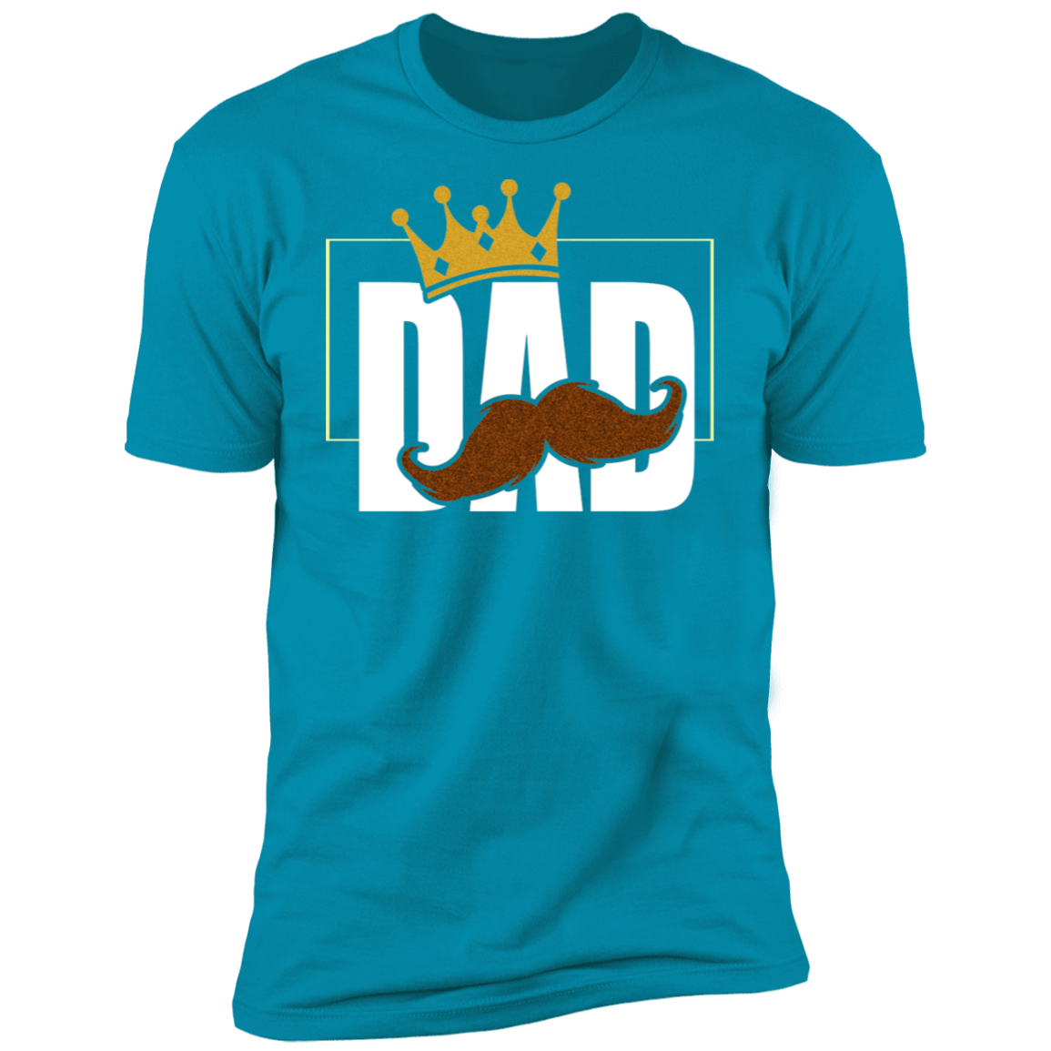Dad is King Premium T-Shirt - DNA Trends