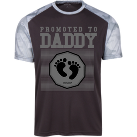 Promoted To Daddy CamoHex  T-Shirt - DNA Trends