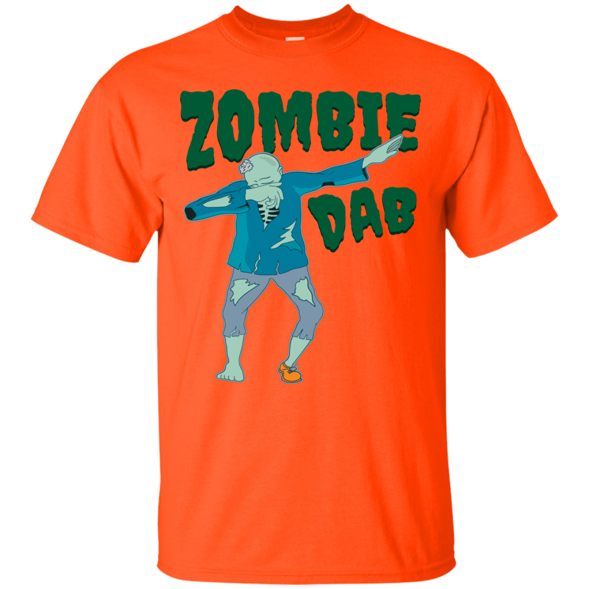 Trendy Zombie Dab T-Shirt Halloween Clothes (Men) - DNA Trends