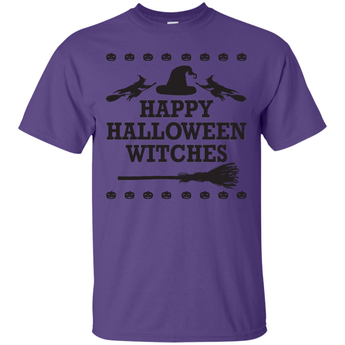 Happy Halloween Witches T-Shirt Halloween Cool Tees (Boys) - DNA Trends
