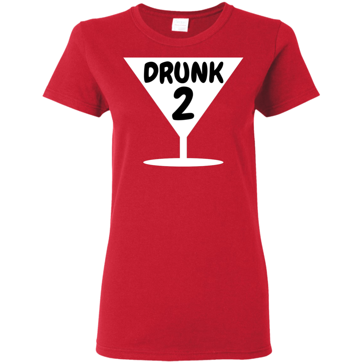 Funny Drunk 2, Thing 1, Thing 2 Halloween Costume Ladies' T-Shirt - DNA Trends