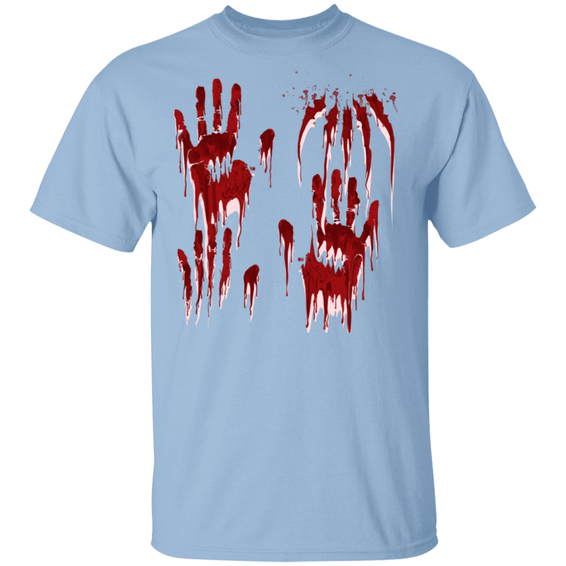 Blood Handprint Halloween Costume Unisex T-Shirt - DNA Trends