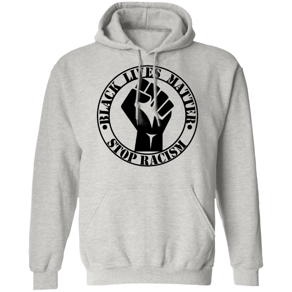 BLM NO TO RACISM Pullover Hoodie - DNA Trends