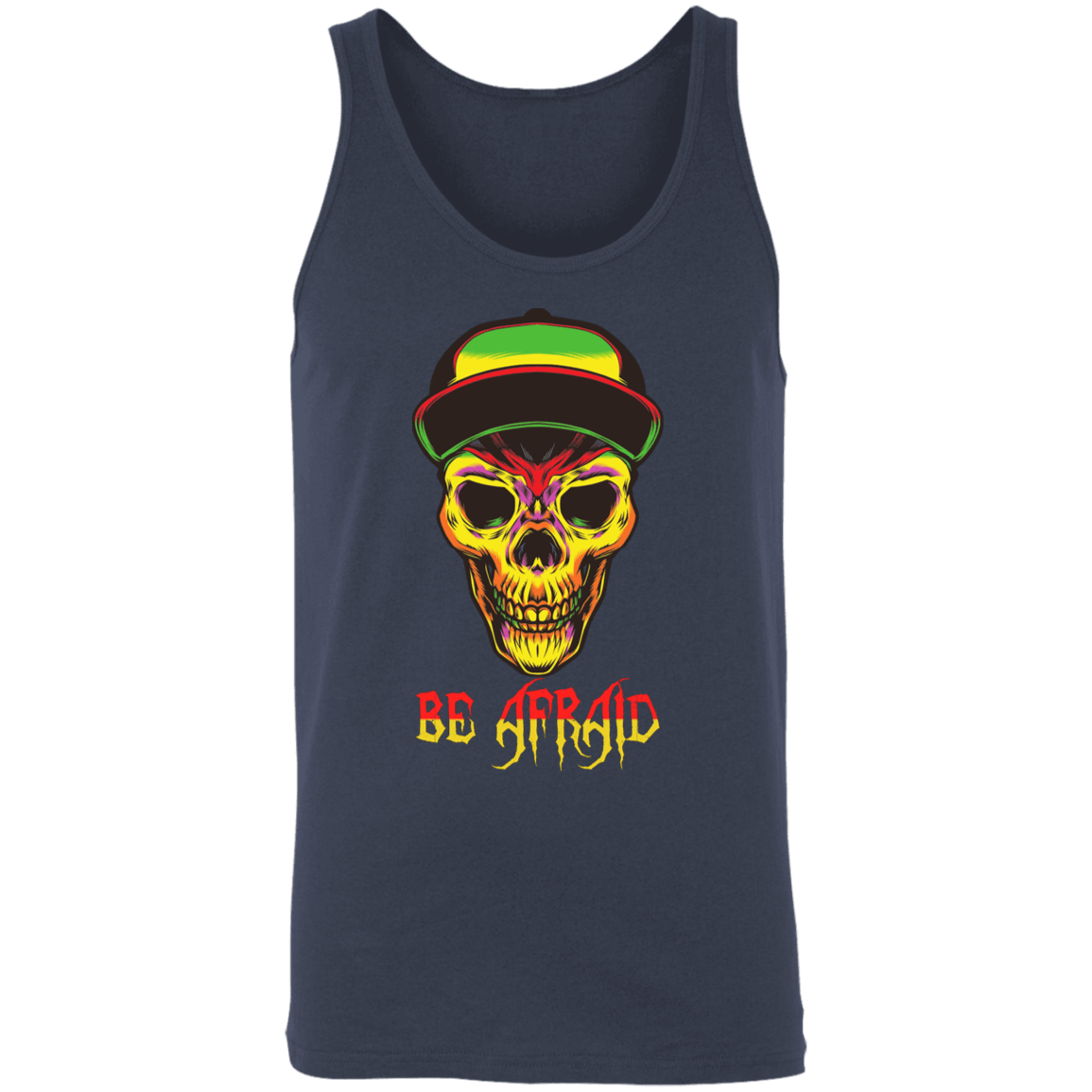 Be Afraid Halloween Costume Unisex Tank - DNA Trends