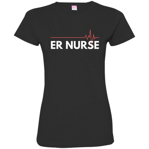Image of ER Nurse Ladies' Fine Jersey T-Shirt - DNA Trends