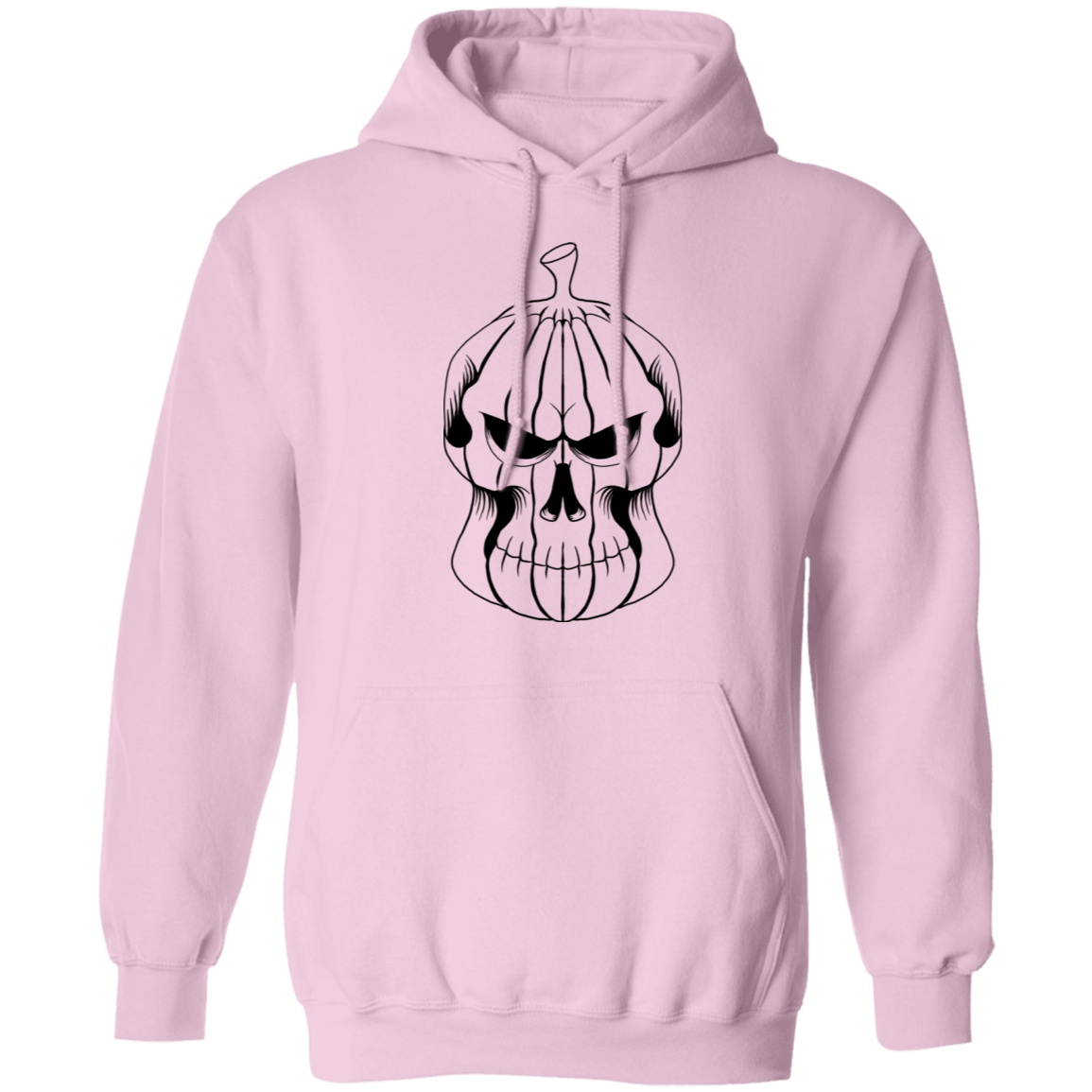 Pumpkin Skull Halloween Costume Pullover Hoodie - DNA Trends