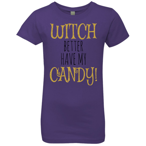 Image of Witch Better Have My Candy T-Shirt Halloween Apparel (Girls) - DNA Trends