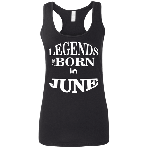 Image of Adorable Legends Are Born In June Ladies' Softstyle Tank - DNA Trends