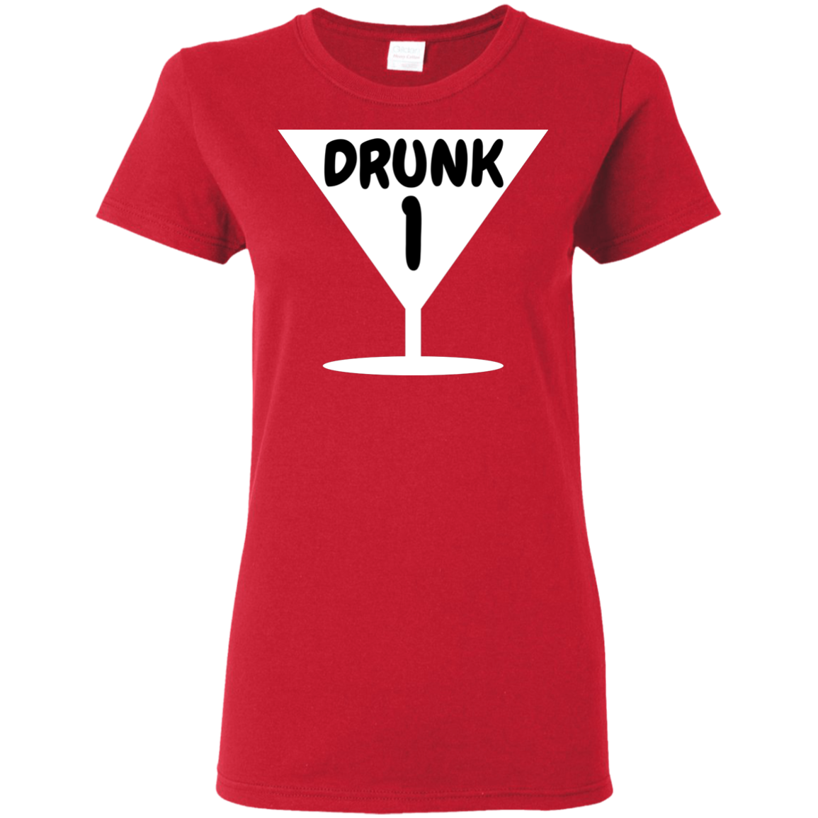 Funny Drunk 1, Thing 1, Thing 2 Halloween Costume Ladies' T-Shirt - DNA Trends