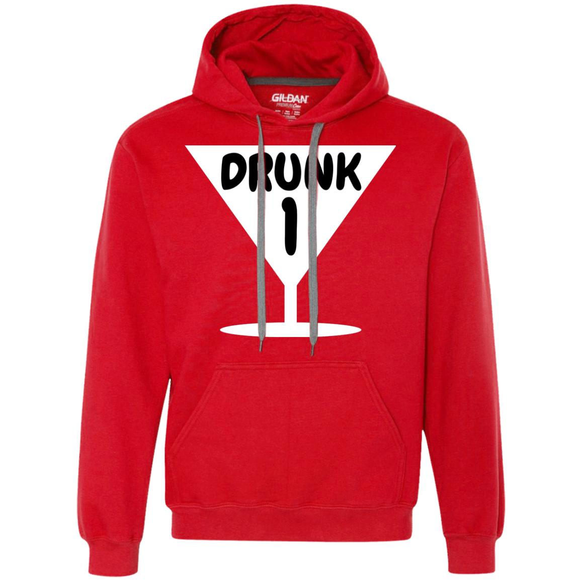 Funny Drunk 1, Thing 1 Halloween Costume Heavyweight Pullover Fleece Sweatshirt - DNA Trends