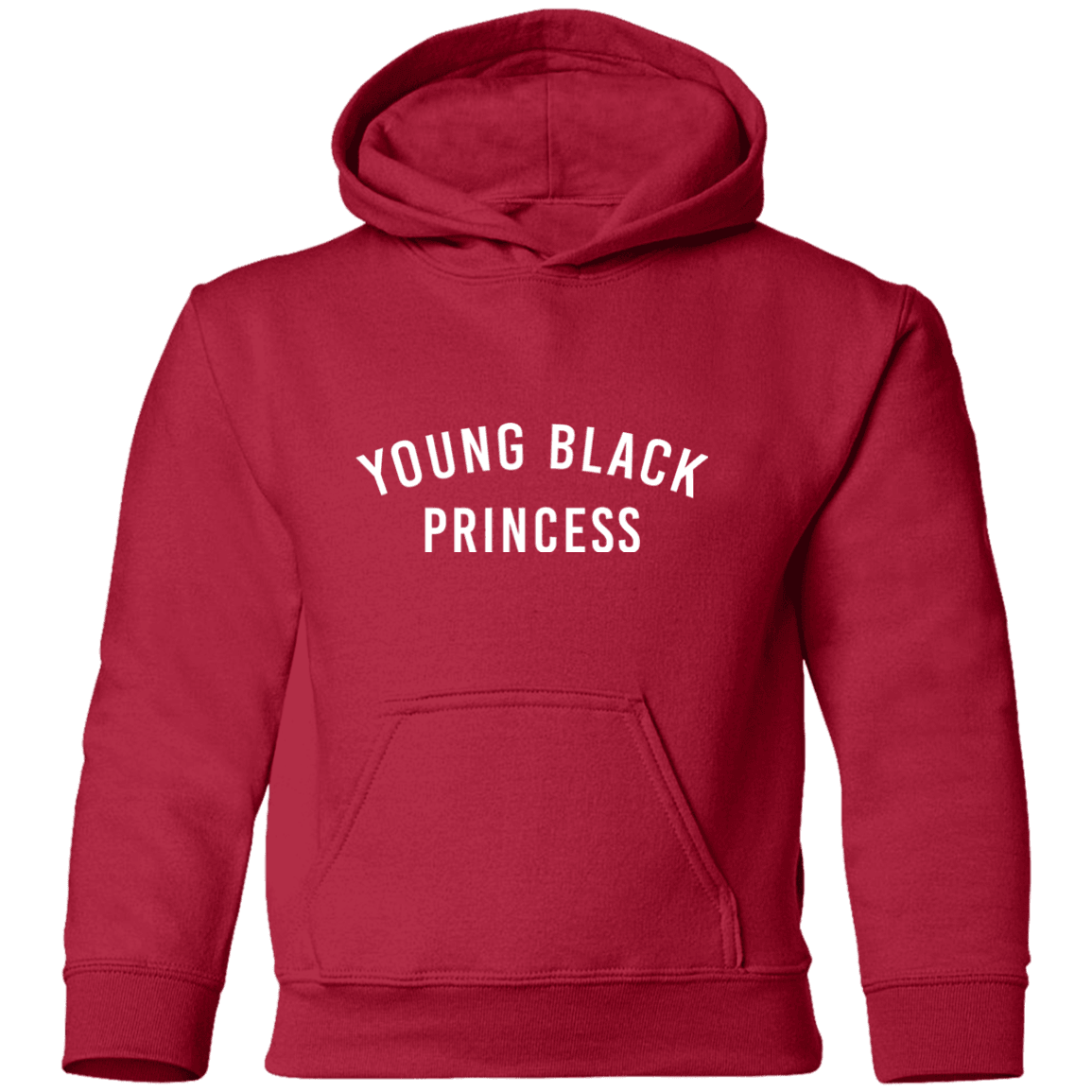 Young Black Princess 2 Cargo Toddler Pullover Hoodie - DNA Trends
