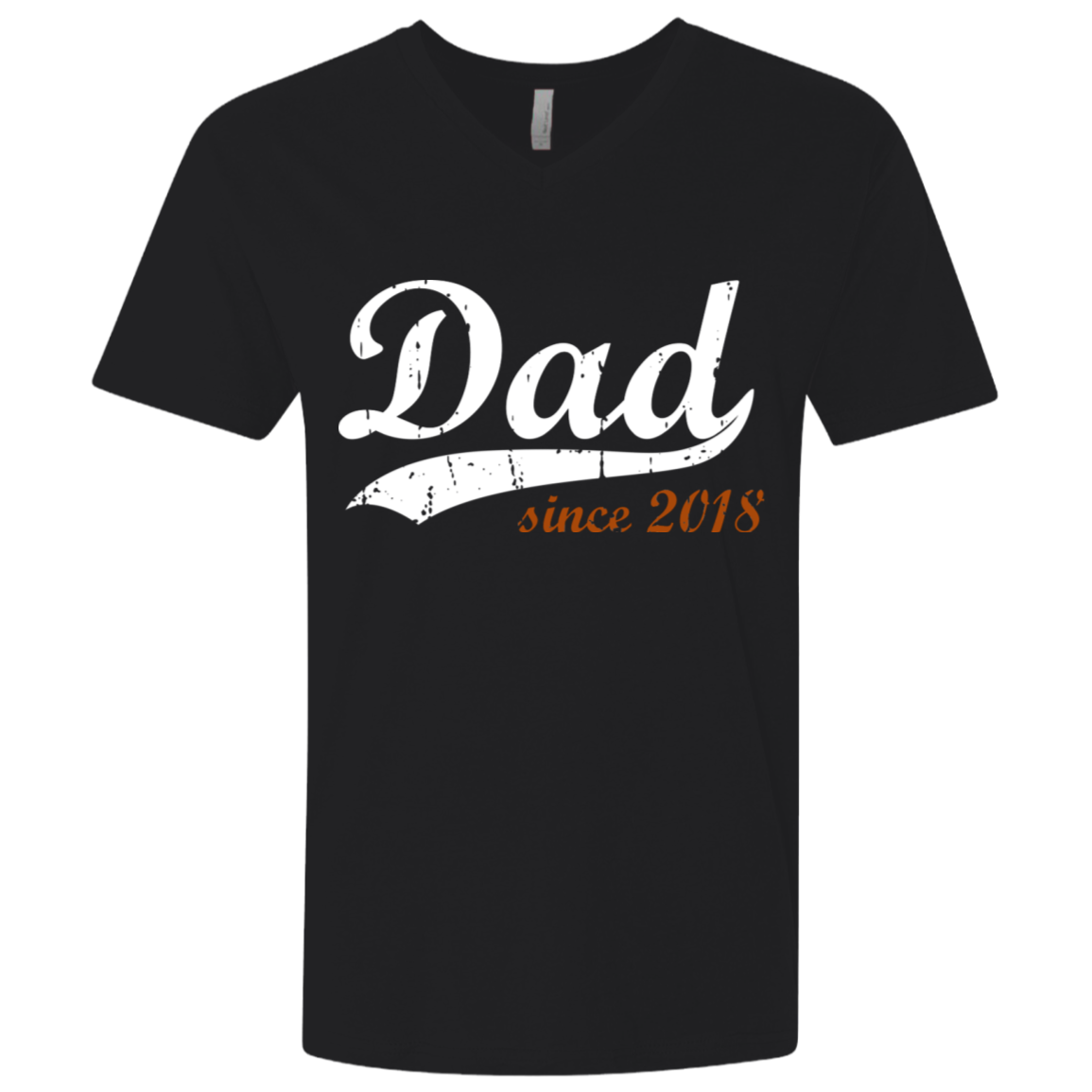 Dad Since 2018 Premium Fitted T-Shirt - DNA Trends