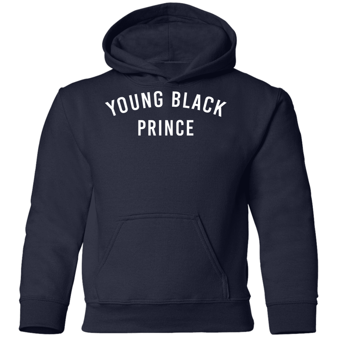 Young Black Prince Youth Pullover Hoodie - DNA Trends