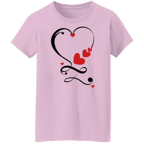 Image of Valentine Infinity(Forever) Love Ladies'  T-Shirt