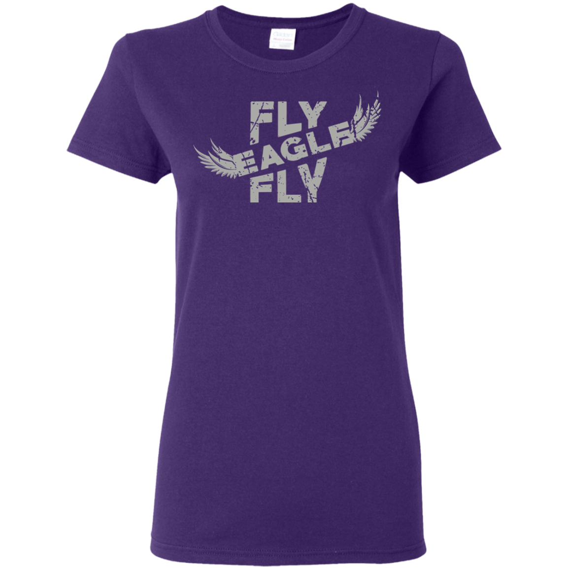 Fly Eagles Fly Ladies' 5.3 oz. T-Shirt - DNA Trends
