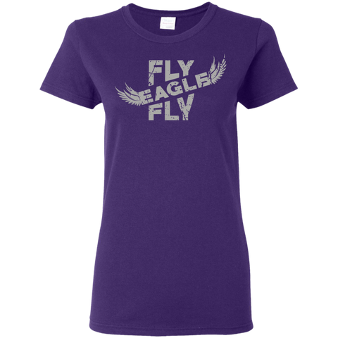 Image of Fly Eagles Fly Ladies' 5.3 oz. T-Shirt - DNA Trends