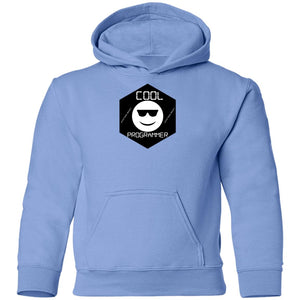The Cool Programmer  Youth Pullover Hoodie For Techies(Kids)