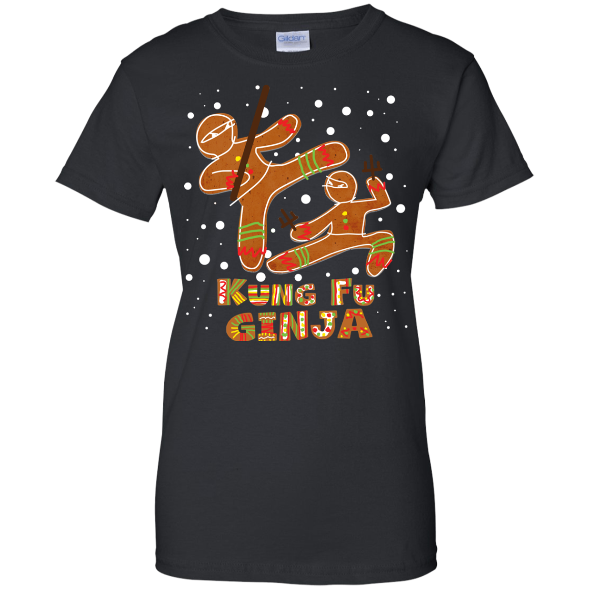 Funny Kung Fu Ninja Ladies' 100% Cotton T-Shirt for This Christmas - DNA Trends