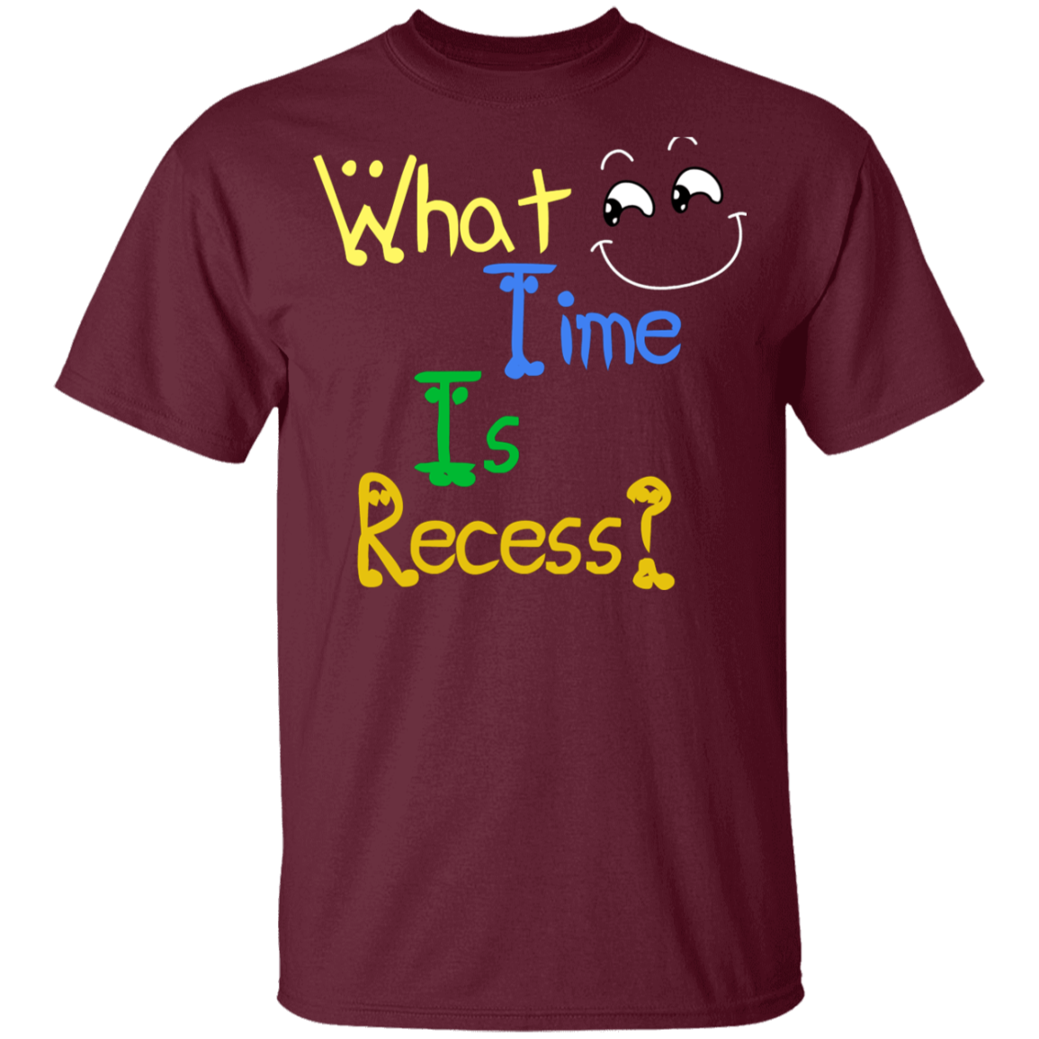 What Time Is Recess - Back to School Youth T-Shirt - DNA Trends