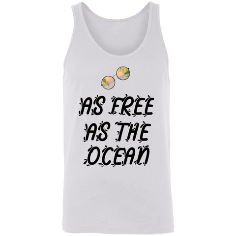 Image of As Free As The Ocean  Unisex SummrTank - DNA Trends