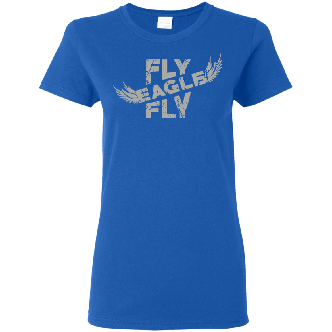 Fly Eagles Fly Ladies' 5.3 oz. T-Shirt - DNA Trends
