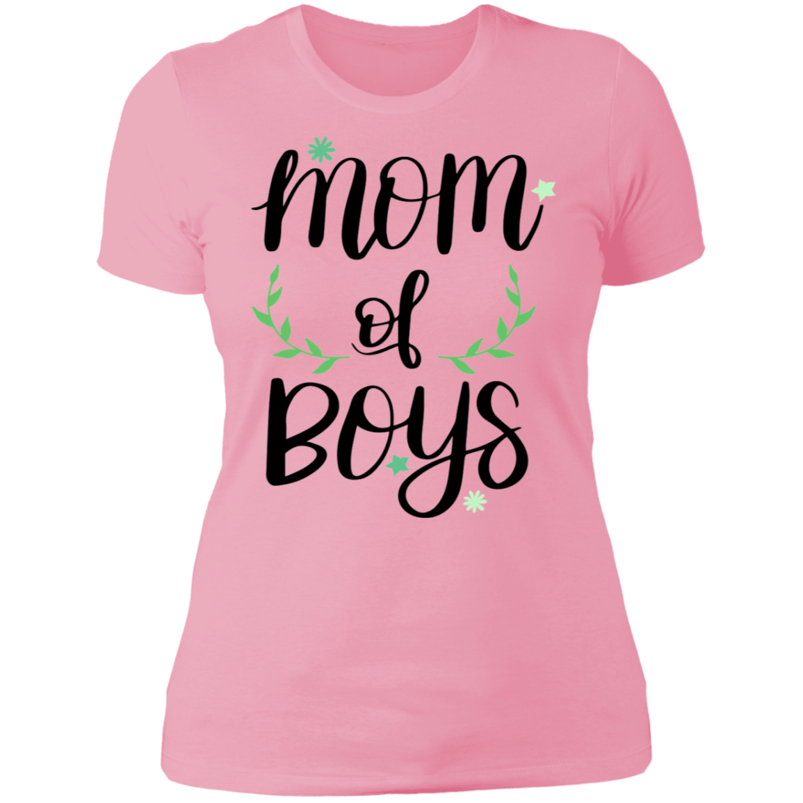MOM of Boys Mother's Day Ladies' T-Shirt - DNA Trends