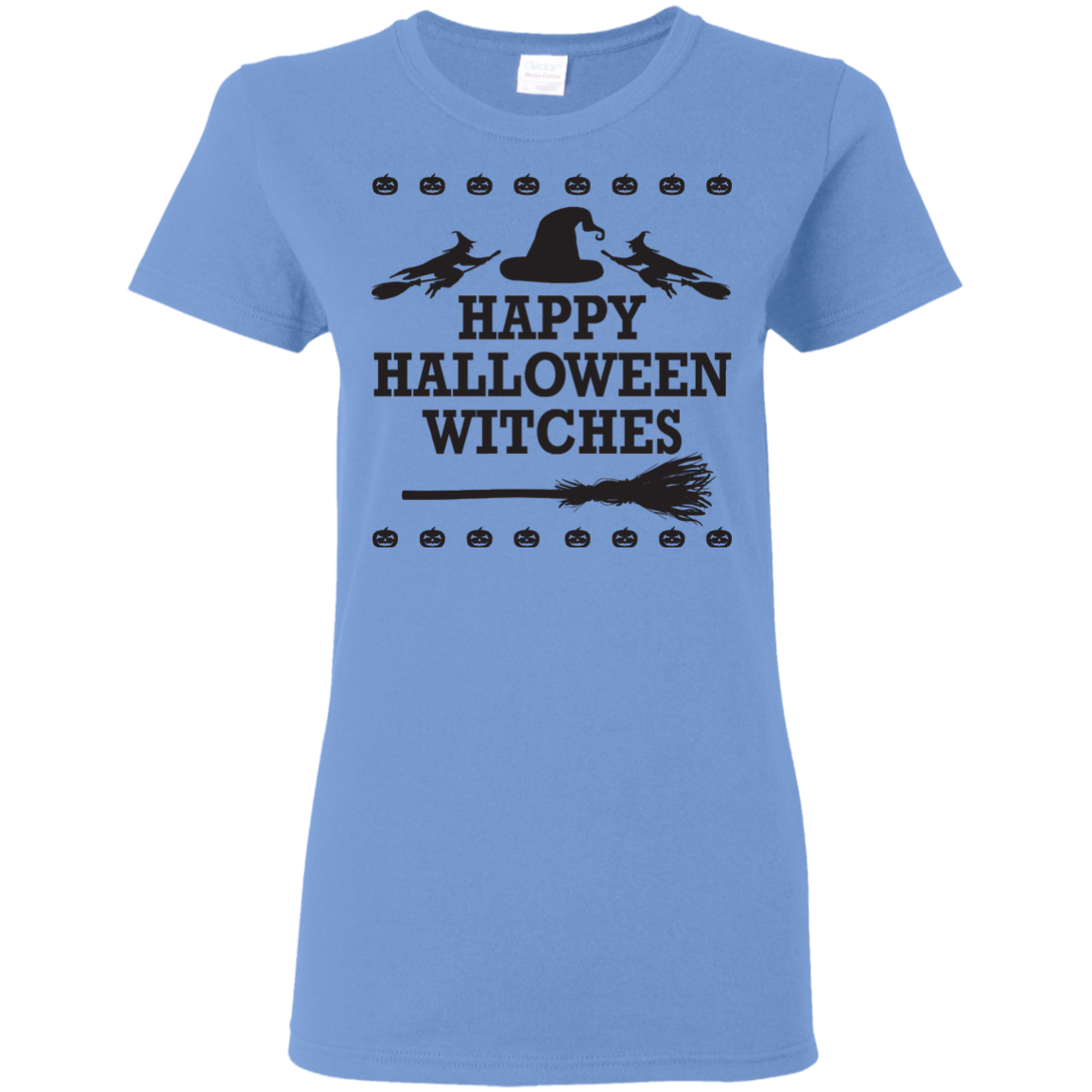 Happy Halloween Witches T-Shirt Halloween Clothing (Women) - DNA Trends