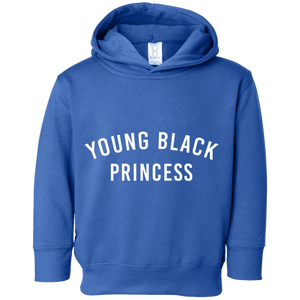 Young Black Princess 3 Toddler Fleece Hoodie - DNA Trends