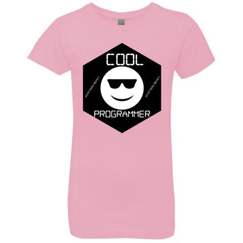 Image of The Cool Programmer  Girls' Princess T-Shirt For Techies