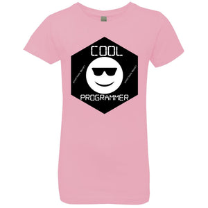 The Cool Programmer  Girls' Princess T-Shirt For Techies