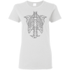 Spooky Skeleton Body Halloween Costume T-shirt(Women) - DNA Trends