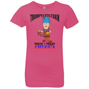 Trumpelstiltskin Trick Or Treat America T-Shirt Halloween Clothes (Girls) - DNA Trends