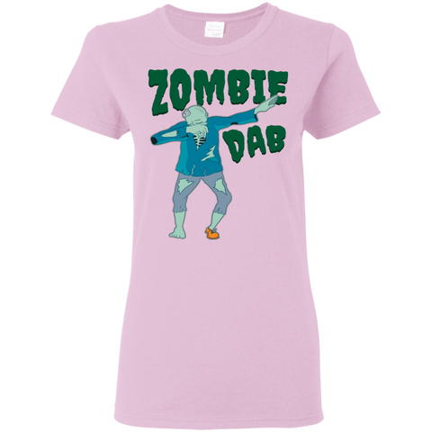 Image of Trendy Zombie Dab T-Shirt Halloween Tee (Women) - DNA Trends