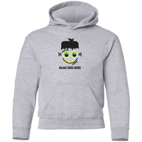 Image of Personalised Frankenstein  Halloween Costume  Youth Pullover Hoodie - DNA Trends