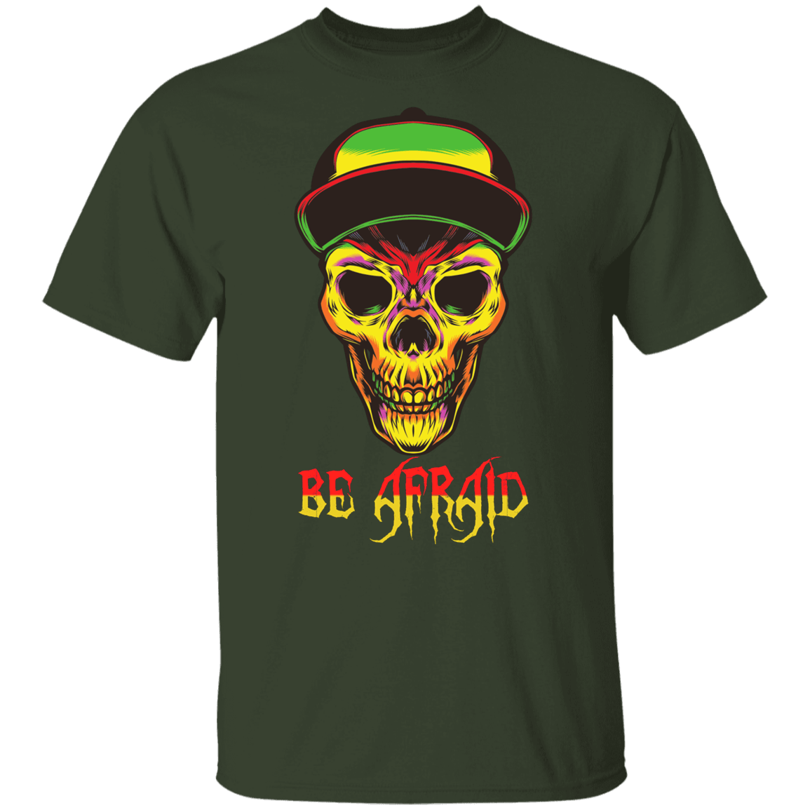 Be Afraid Halloween Costume  Youth Unisex T-Shirt - DNA Trends