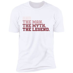 The Man.The Myth Premium T-Shirt - DNA Trends