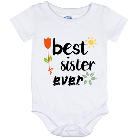 Best Sister Ever Baby Onesie - DNA Trends