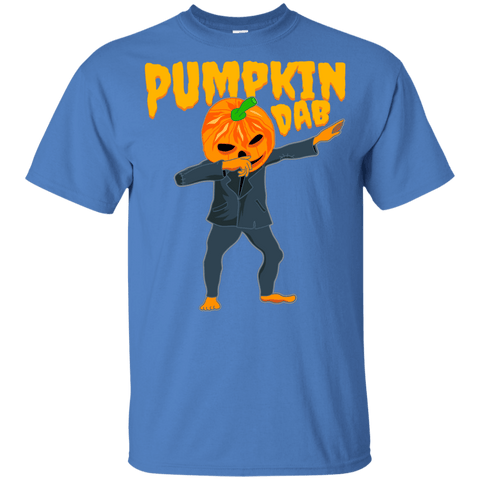Image of Trendy Pumpkinhead Dab T-Shirt Halloween Tees (Boys) - DNA Trends