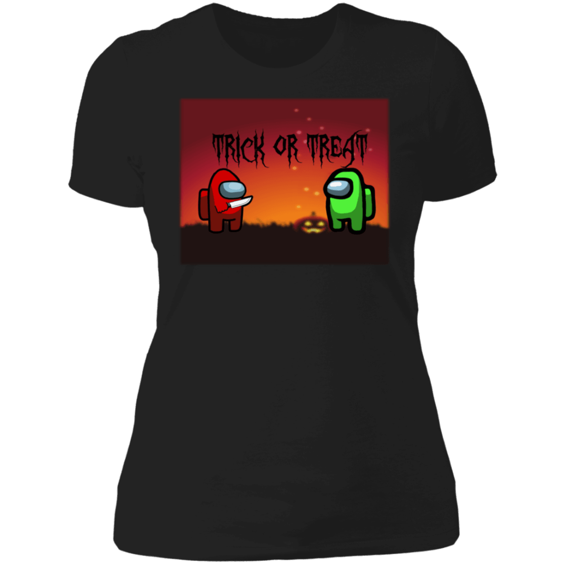 Among Us Halloween Costume Ladies'  NL T-Shirt - DNA Trends