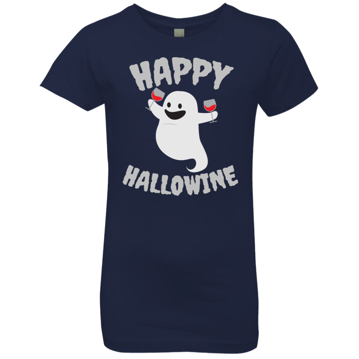 Happy Hallowine  T-Shirt(Girls) - DNA Trends