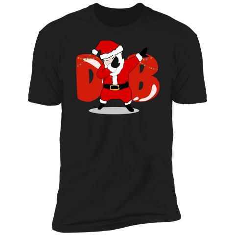 Image of Amusing Dabbing Santa Premium T-Shirt - DNA Trends