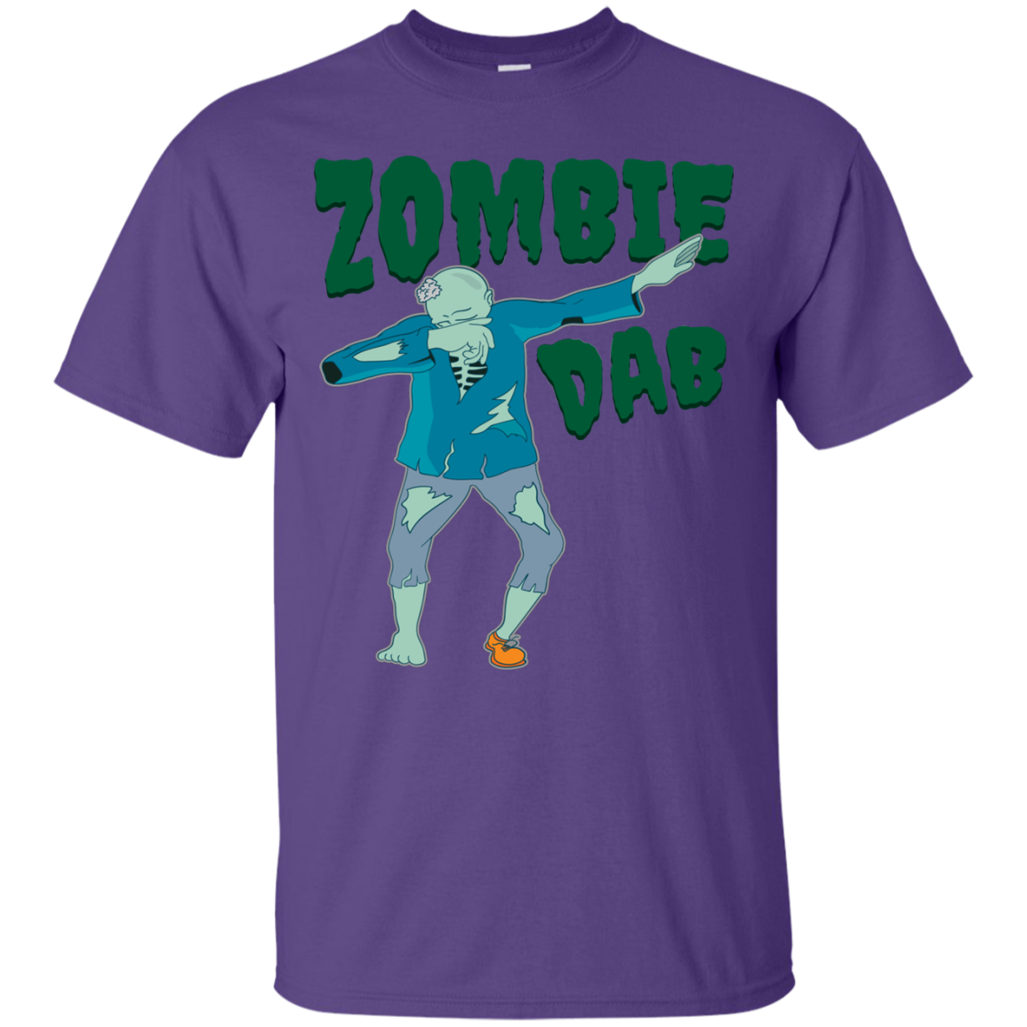 Trendy Zombie Dab T-Shirt Halloween Clothes (Men) - DNA Trends