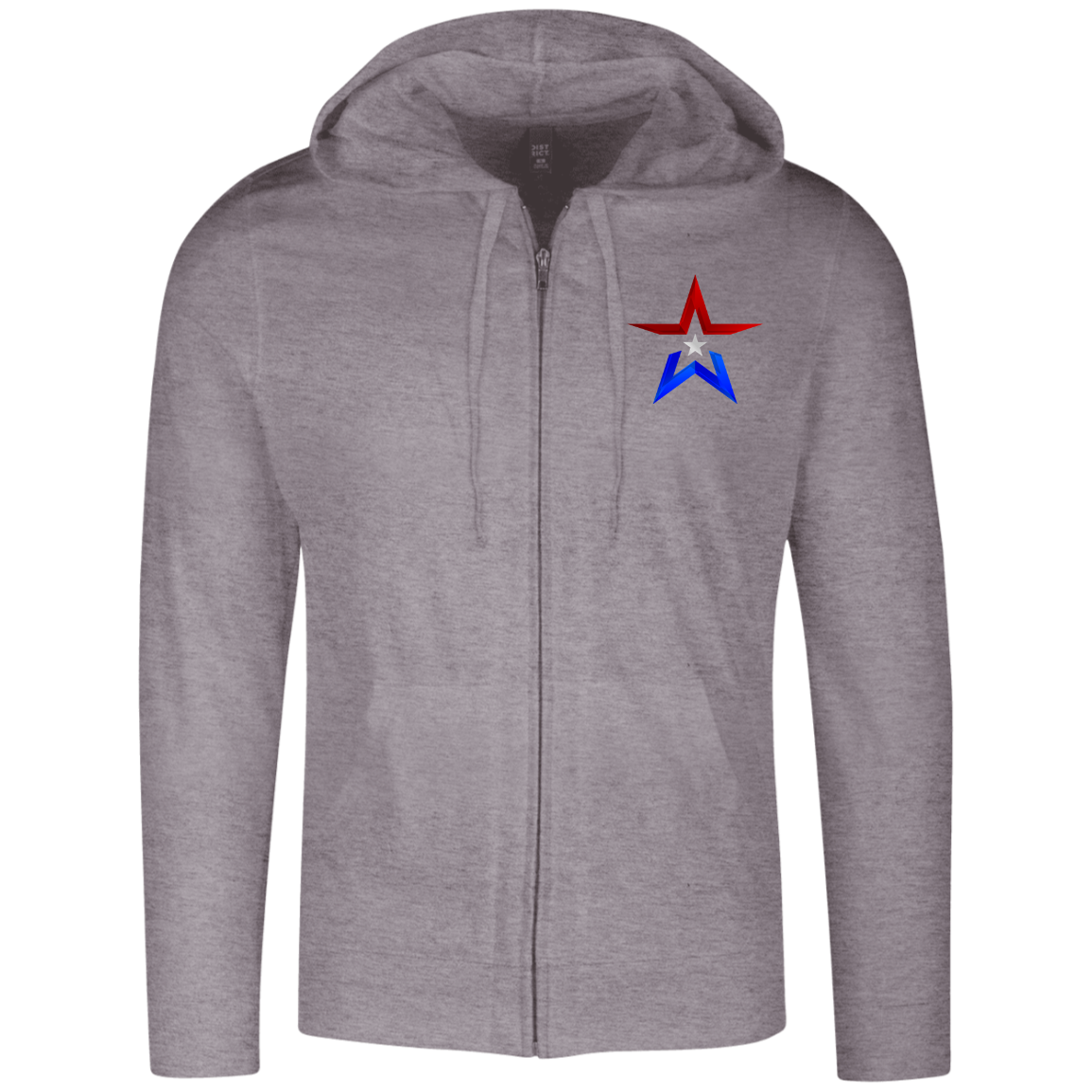 Star Lightweight Full Zip Hoodie - DNA Trends
