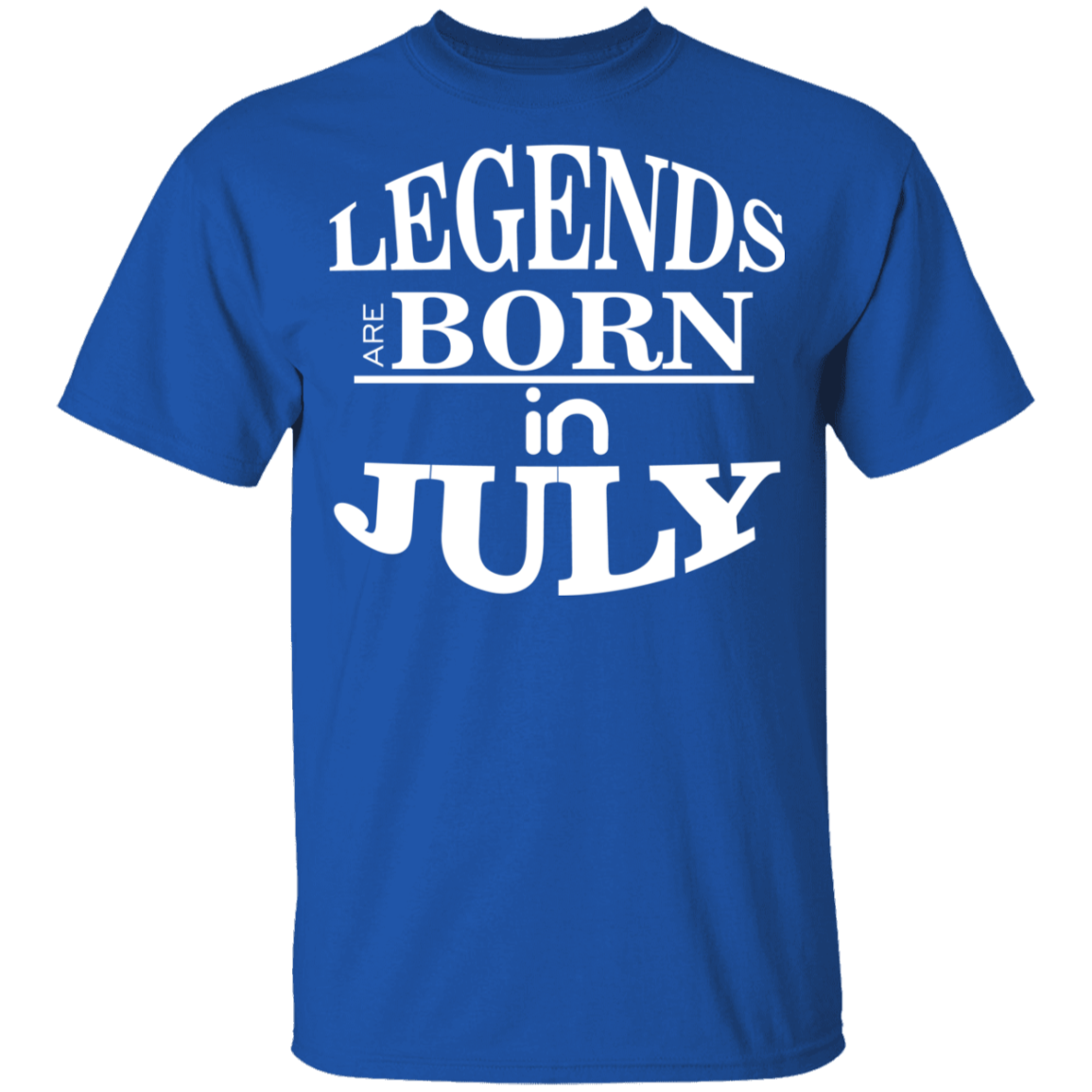 Legends are Born in July Youth T-Shirt - DNA Trends