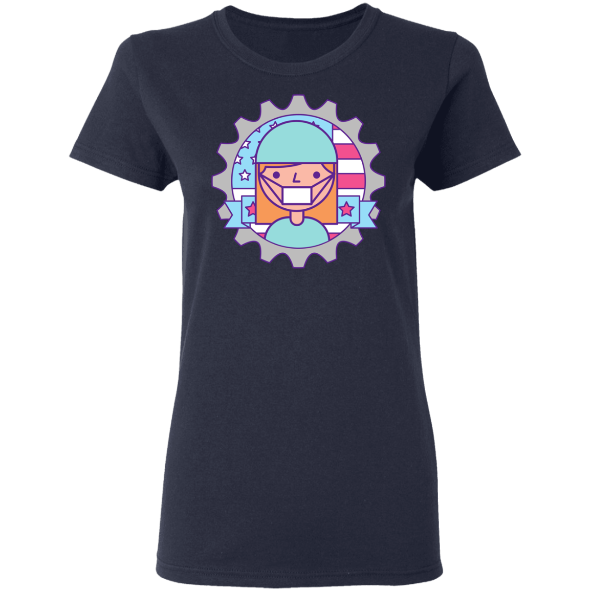 Essential Worker Labor Day Ladies'  T-Shirt - DNA Trends