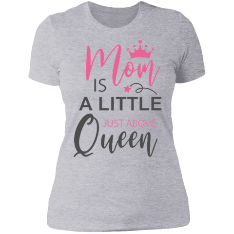 Image of MOM Above Queen Mother's Day Ladies' T-Shirt - DNA Trends