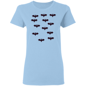 Bats Halloween Costume Ladies'  T-Shirt - DNA Trends