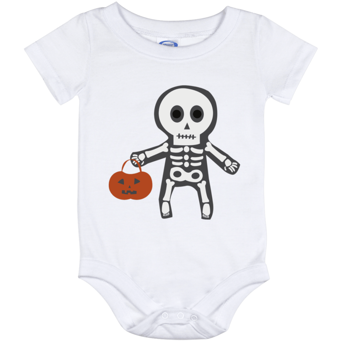 Spooky Skeleton Halloween Costume Baby Bodysuit - DNA Trends