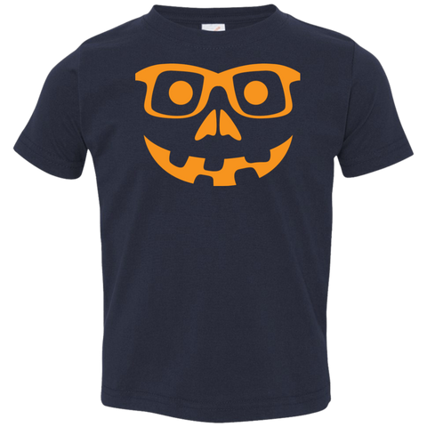 Image of Cute Nerd Halloween Jersey T-Shirt(Toddlers) - DNA Trends