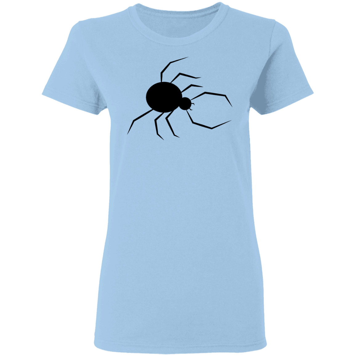 Black Spider Halloween Costume Ladies'  T-Shirt - DNA Trends